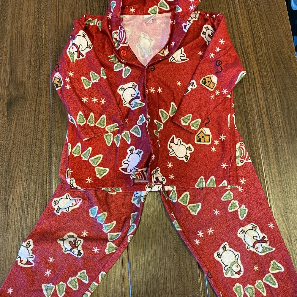 Boys Christmas pajama Set size 3